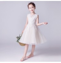 Flower girl ceremony formal dress 100-160cm