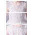 Flower girl ceremony formal dress white 100-160cm