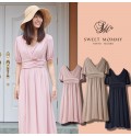Maternity and nursing short sleeve dress