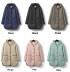 Veste imperméable de grossesse et de portage maman enfant avec chancelière coordonnée multifonction