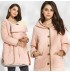 Veste imperméable de grossesse et de portage maman enfant avec chancelière coordonnée multifonction
