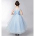 Flower girl ceremony formal dress white 110-160cm