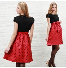 Vestito Cerimonia Premaman Allattamento Tessuto Shantung