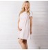 Maternity and nursing two-tone formal dress