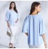 Maternity and nursing short sleeve top