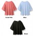 Maternity and nursing short sleeve top
