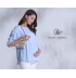 Maternity and nursing short sleeve top