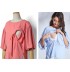 Maternity and nursing short sleeve top