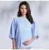 Maternity and nursing short sleeve top