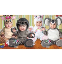 Incharacter Carnival Baby Costume Silly Sloth 0-24 months