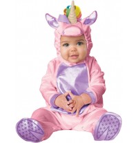 Incharacter Costume de Carnaval Enfant Unicorne rose 0-24 mois