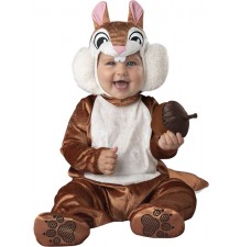 Incharacter Costume de Carnaval Enfant Ecureuil 0-24 mois