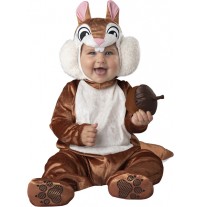 Incharacter Costume de Carnaval Enfant Ecureuil 0-24 mois