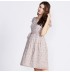Robe de grossesse et allaitement en tissu Jacquard