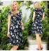 Robe de grossesse et allaitement en tissu Jacquard