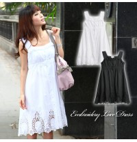 Maternity Nursing Cotton Dress 