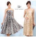 Maternity Nursing Chiffon Formal Dress With Removable Shoulder Straps 
