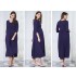Vestito Lungo Maxi Dress Premaman Allattamento