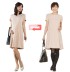 Robe de Grossesse & Allaitement Avec Col Amovible 