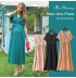 Vestito Lungo Maxi Dress Premaman Allattamento 