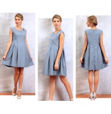 Robe de grossesse et allaitement de cérémonie sans manches 