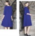 Maternity and nursing short sleeve dress