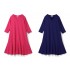 Maternity and nursing short sleeve dress