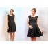 Robe de grossesse et allaitement de cérémonie sans manches 