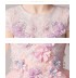 Flower girl ceremony formal dress pink 100-160cm
