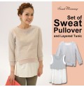 Completo Premaman Allattamento 2 pezzi set