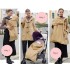Manteau de portage duffle coat avec chancelière coordonnée 