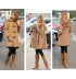 Manteau de portage duffle coat avec chancelière coordonnée 