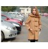 Manteau de portage duffle coat avec chancelière coordonnée 