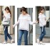 Maternity and nursing long sleeve top