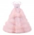 Vestito lungo cerimonia bimba damigella 100-160cm