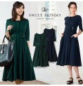 Robe de grossesse et allaitement à manches 3/4