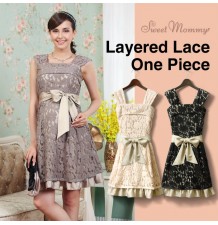 Vestito Cerimonia Premaman Allattamento di raso