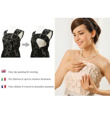 Robe de grossesse de cérémonie de satin 