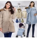 Piumino Mamma-Bimbo con Sacco passeggino Trasformabile