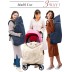Multifunction and reversible baby stroller sack