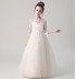Robe longue de cérémonie fille-demoiselle 100-160cm