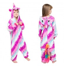 Rainbow Unicorn Costume Pyjamas 4-12 years 