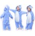 Costume pyjama d'Animal Bleu 3-10 ans