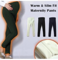 Super Warm Slim Fit Maternity Winter Pants 