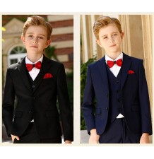 Boy formal suit 8 pcs 90-175 cm