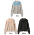 Organic cotton maternity and nursing sweater