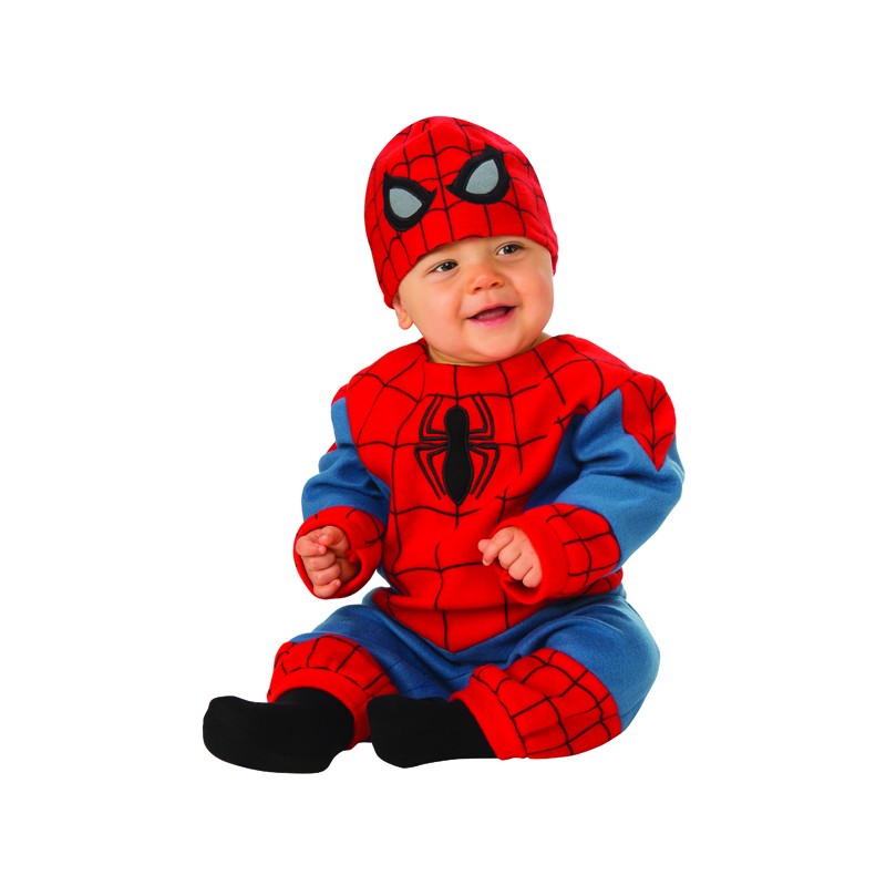 Costume Spider Man neonato 0-12 mesi