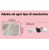 Washable re-usable face mask with organic cotton inner side