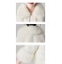 Bolerino elegante bianco invernale bambina