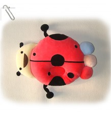 Anatomical and Ergonomic Pillow For Baby Lady Bug